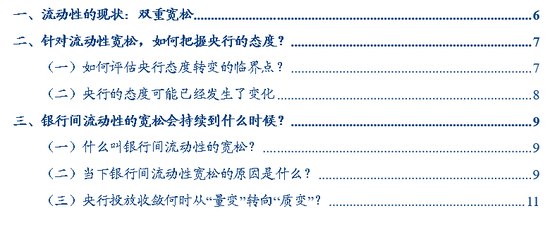 张瑜:拐点—流动性量变的开始